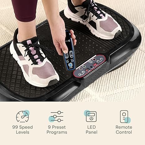   Waver Vibration Plate – Full-Body Workout, Fat Burning & Muscle Toning Solution
